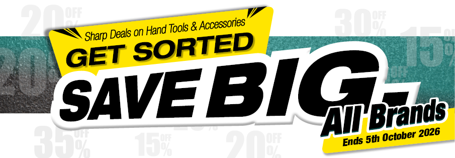 ToolShed Hand Tools 23 Sept - 5 Oct 2026 ToolShed Hand Tools 23 Sept - 5 Oct 2026
